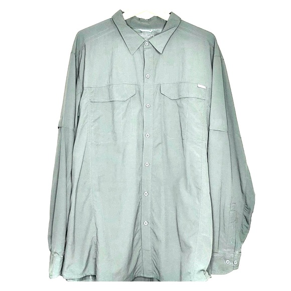 Columbia omni shade sun protection Gray Vented XXL - Picture 1 of 5